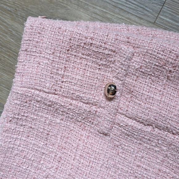 Guess Pink Tweed Skirt - Picture 3 of 16